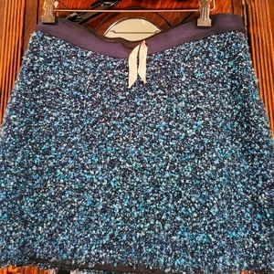 Bailey 44 Skirt | Blue and Black Boucle Pencil Skirt Size Large